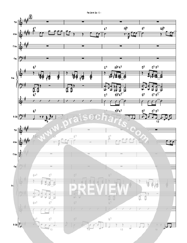 For Unto Us (Instrumental) Conductor's Score (Brad Henderson)