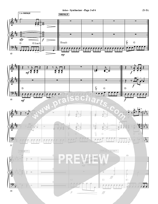 Arise Synth (Paul Baloche)