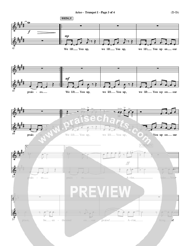 Arise Trumpet 1 (Paul Baloche)