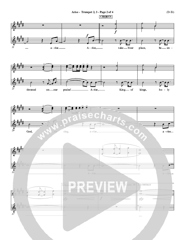 Arise Trumpet 2/3 (Paul Baloche)