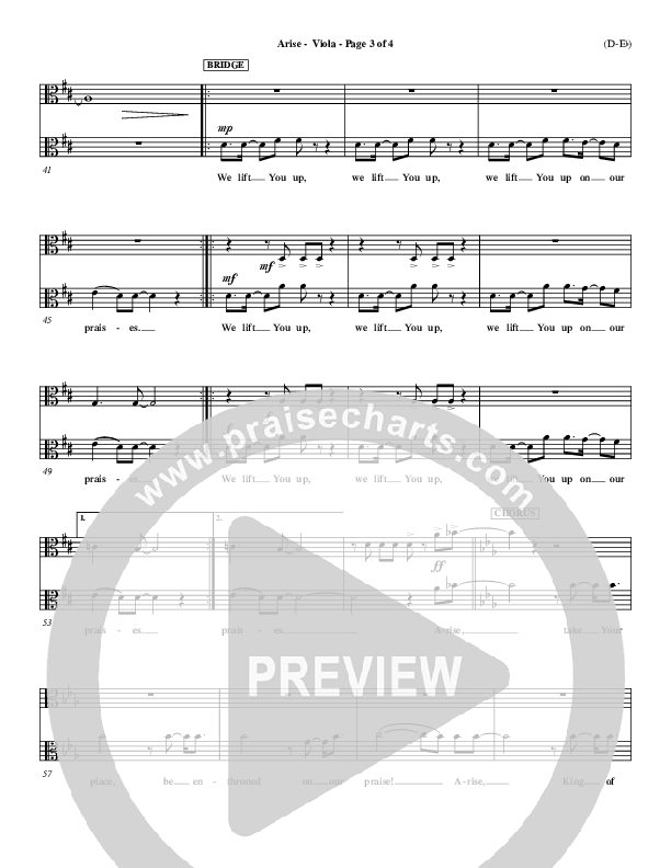 Arise Viola (Paul Baloche)