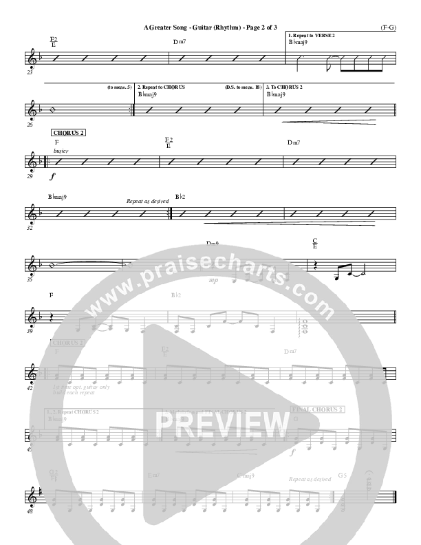 A Greater Song Guitar (Paul Baloche)