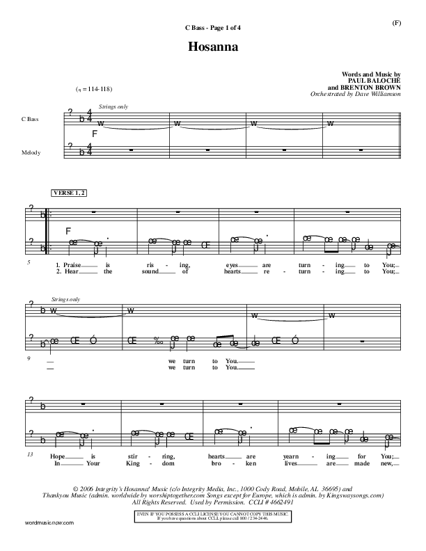 Break Through Contrabass (Tommy Walker)