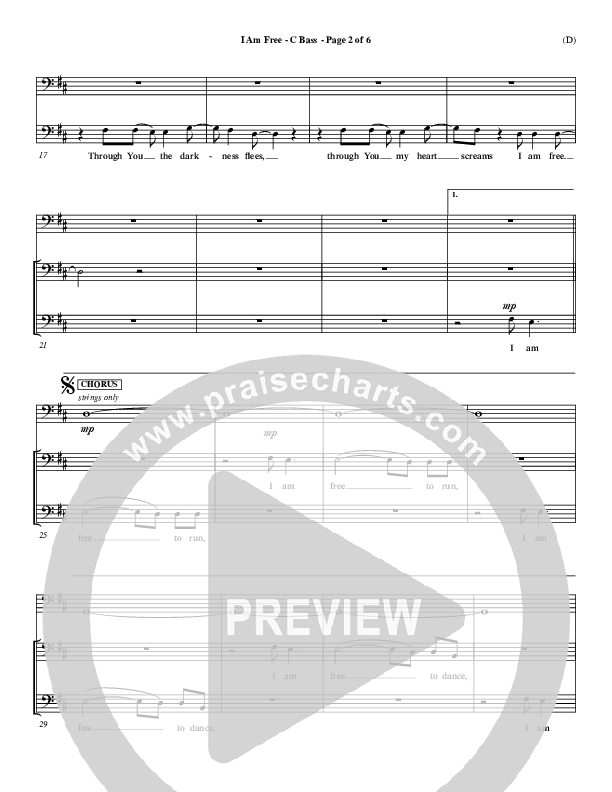 I Am Free Contrabass (Jon Egan)