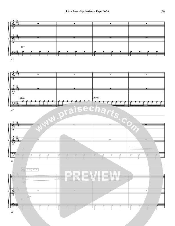 I Am Free Synth (Jon Egan)