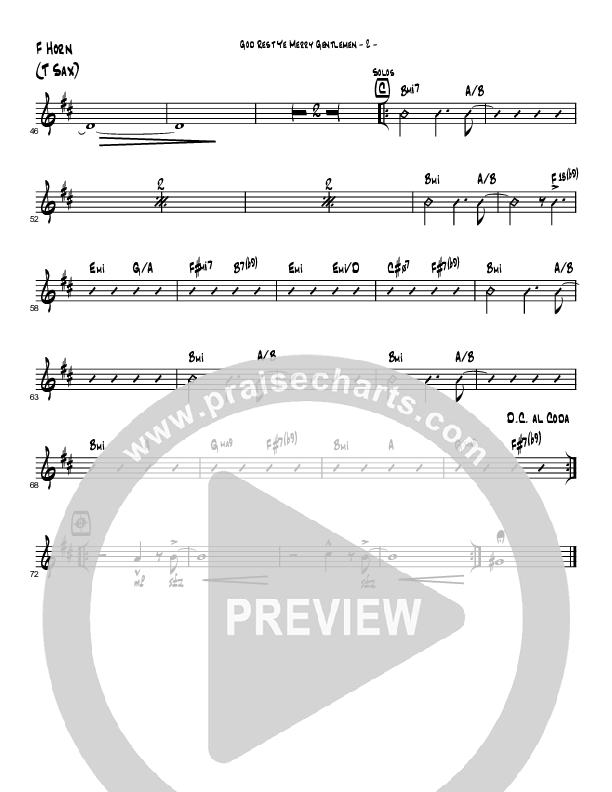 God Rest Ye Merry Gentlemen (Instrumental) French Horn (Brad Henderson)