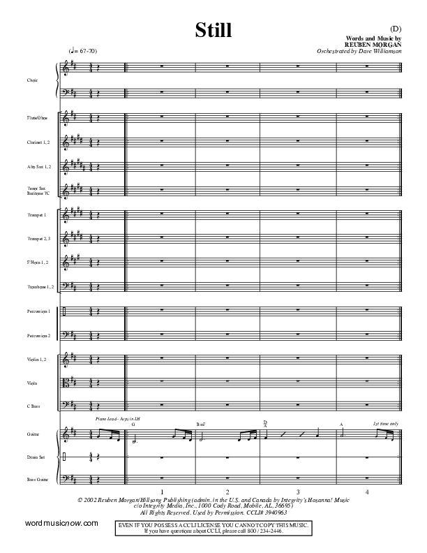 Still Orchestration (Reuben Morgan)