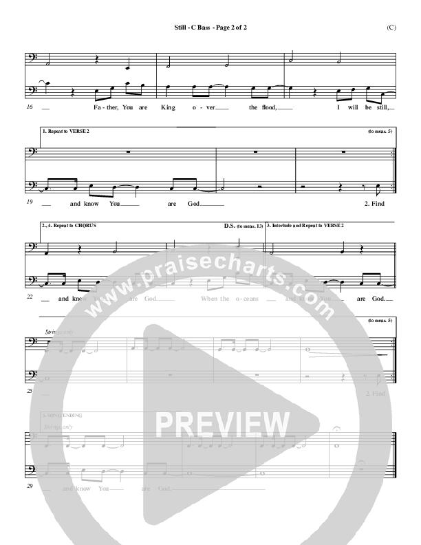 Still Double Bass (Reuben Morgan)