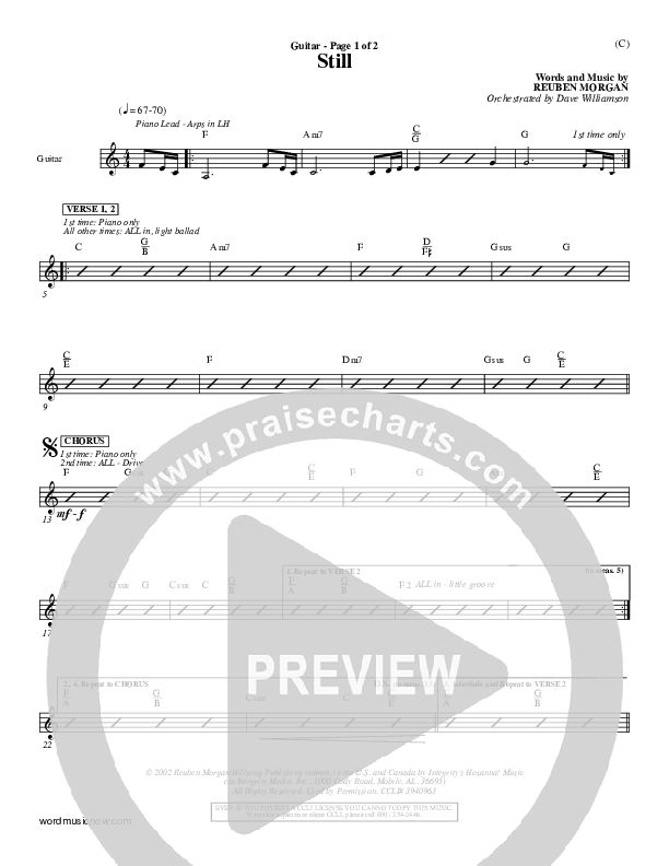 Still Guitar (Reuben Morgan)