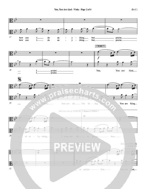 You You Are God Viola (Walker Beach)