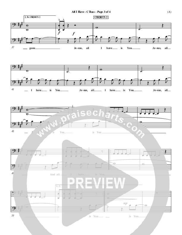 All I Have Contrabass ()