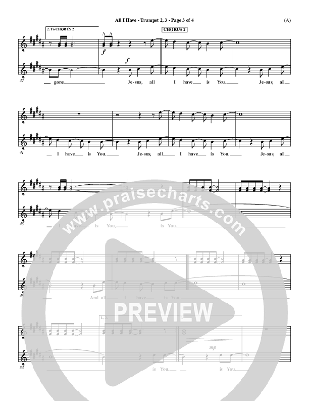 All I Have Trumpet 2/3 ()