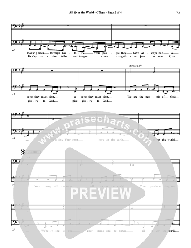 All Over The World Contrabass (Delirious)