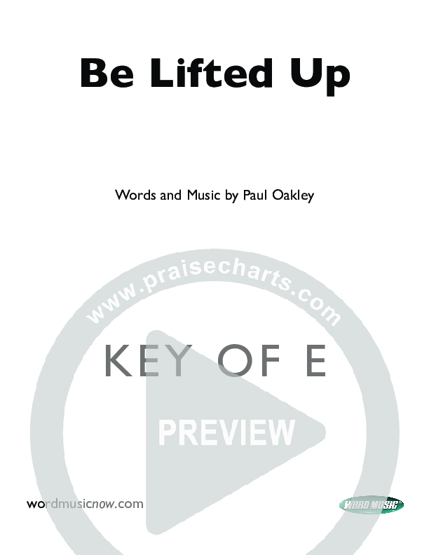 Be Lifted Up Orchestration (Paul Oakley)