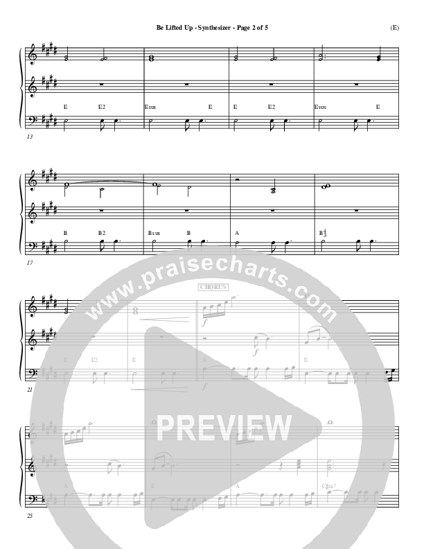 Be Lifted Up Synth (Paul Oakley)