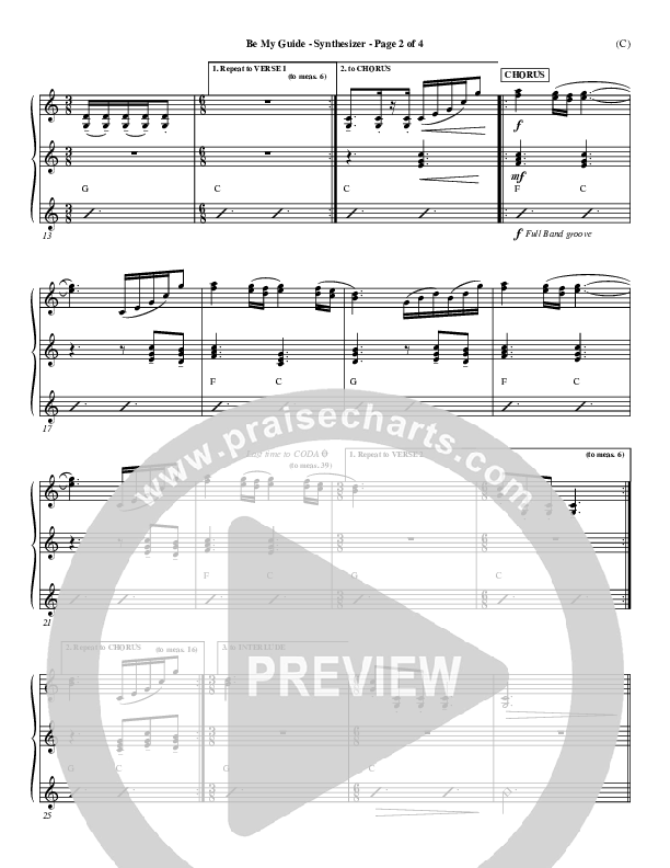 Be My Guide Synth (Brian Doerksen)