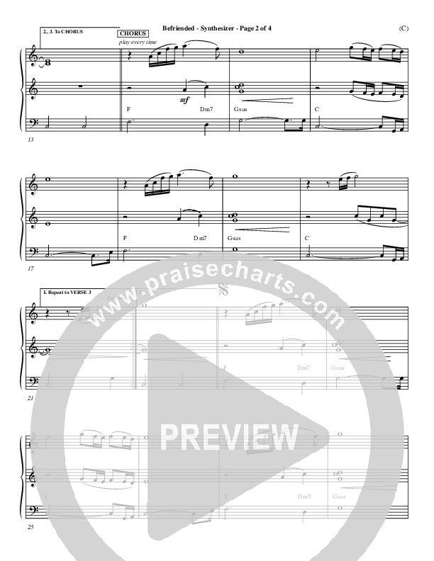 Befriended Synth (Matt Redman)