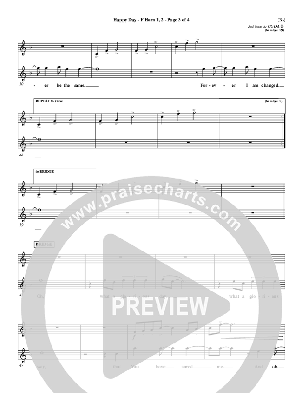 Happy Day French Horn 1/2 (Tim Hughes)