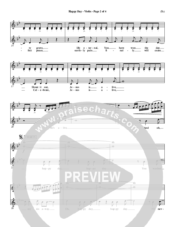 Happy Day Violins (Tim Hughes)