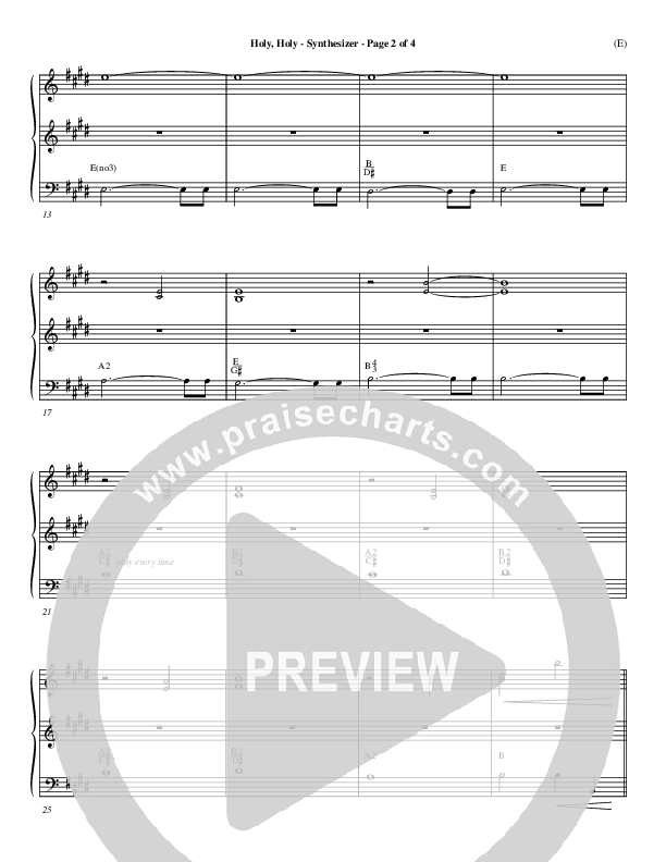 Holy Holy Synth (Nathan Fellingham)