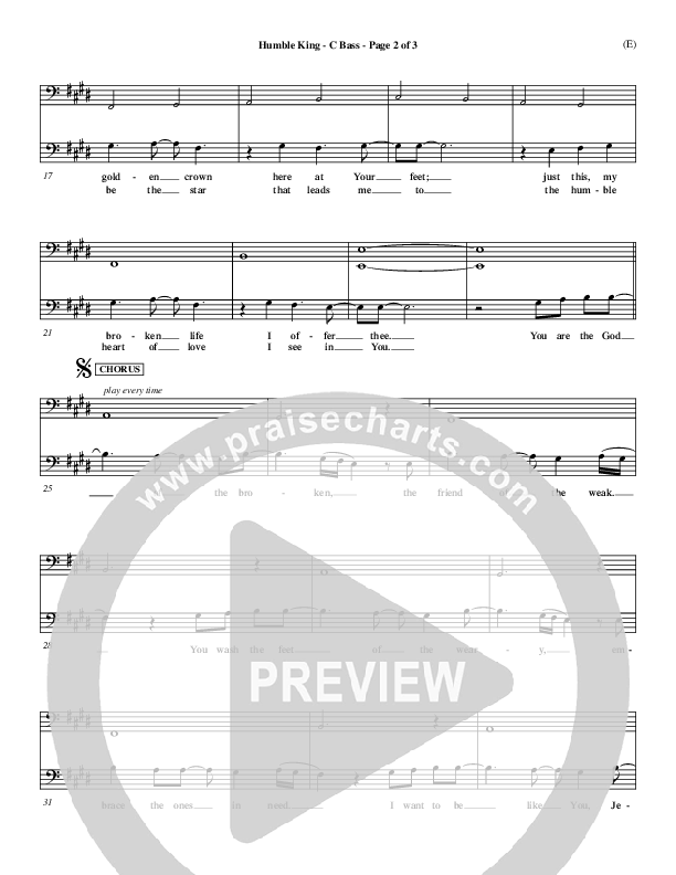 Humble King Contrabass (Brenton Brown)