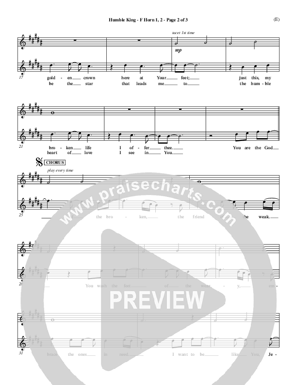 Humble King French Horn 1/2 (Brenton Brown)