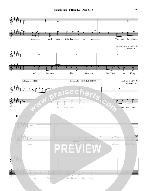 Humble King French Horn 1/2 (Brenton Brown)