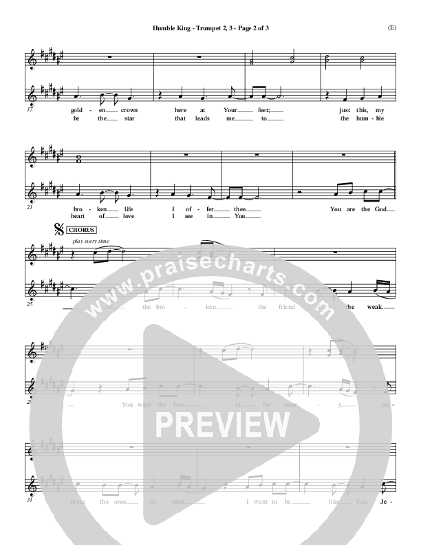 Humble King Trumpet 2/3 (Brenton Brown)