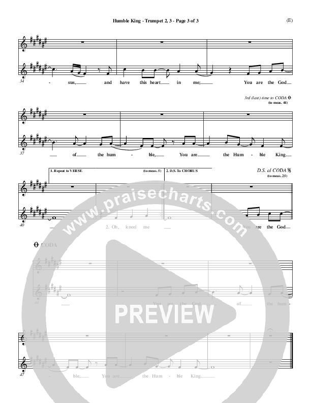 Humble King Trumpet 2/3 (Brenton Brown)