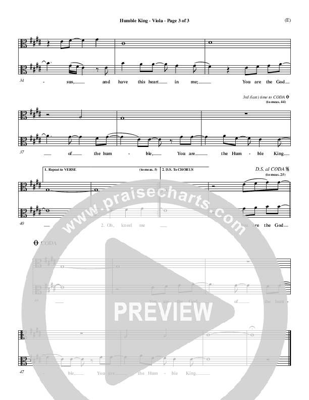 Humble King Viola (Brenton Brown)