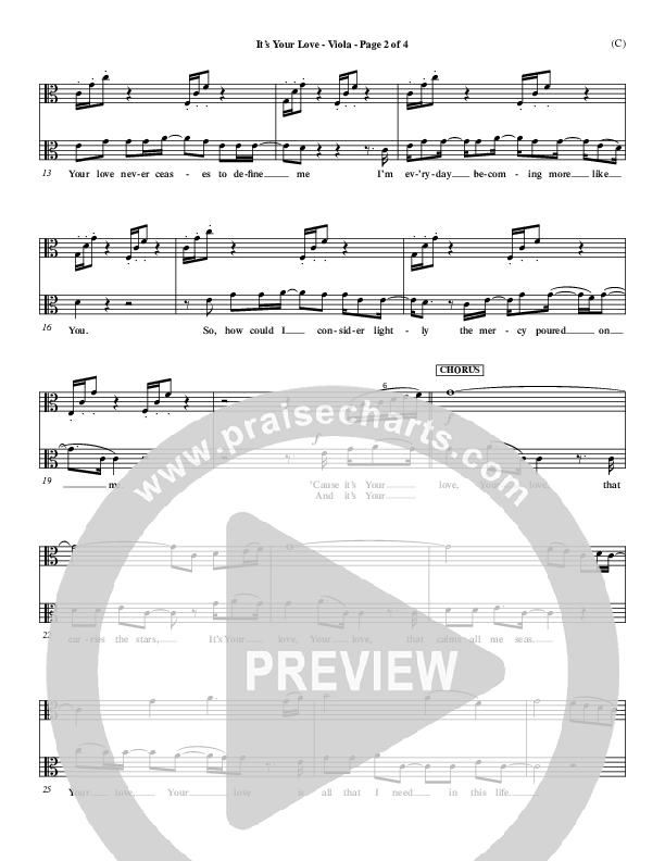 It's Your Love Viola (Jim Wood)