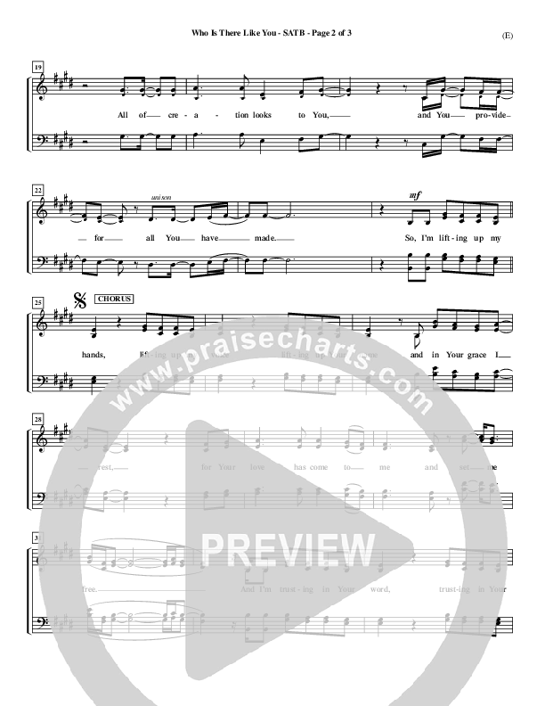 Who is There Like You Choir Vocals (SATB) (Paul Oakley)