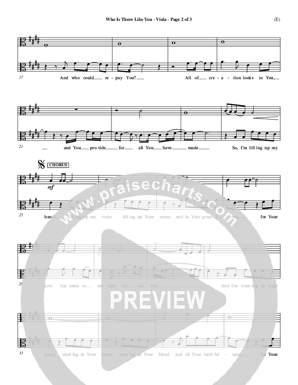 Who is There Like You Viola (Paul Oakley)