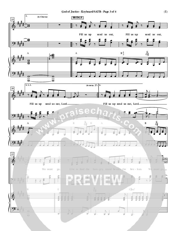 God Of Justice Piano/Vocal Pack (Tim Hughes)