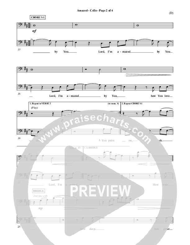 Amazed Cello (Jared Anderson)