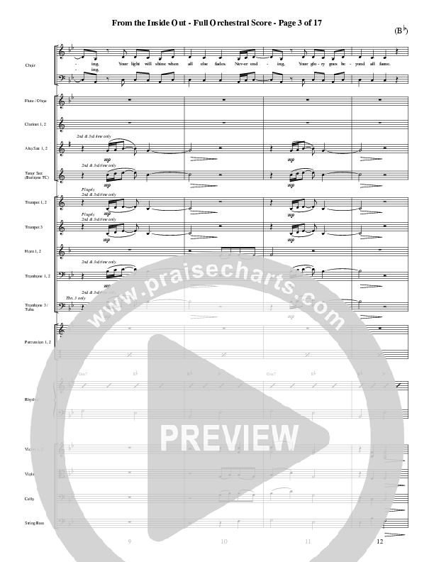 From The Inside Out Conductor's Score (Joel Houston)