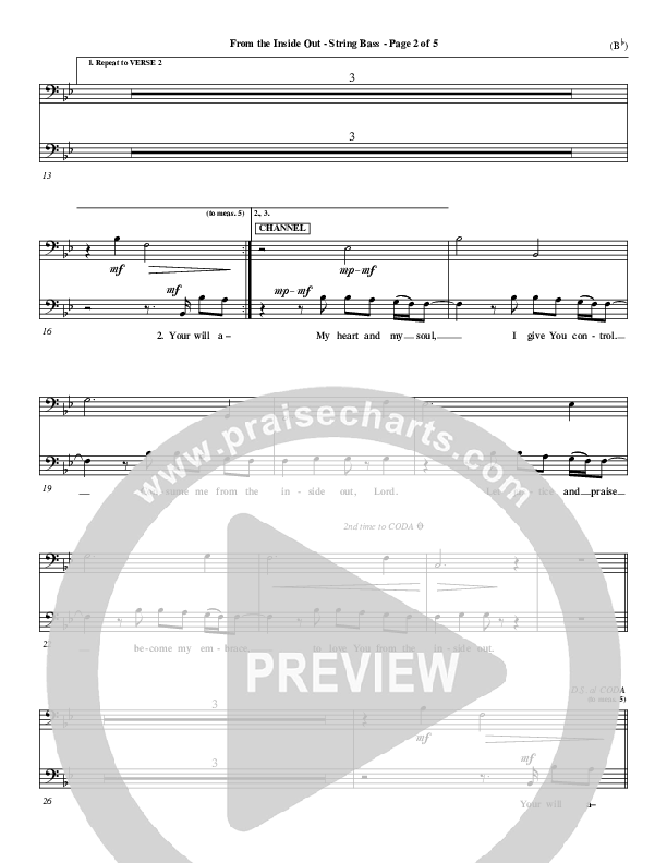 From The Inside Out Double Bass (Joel Houston)