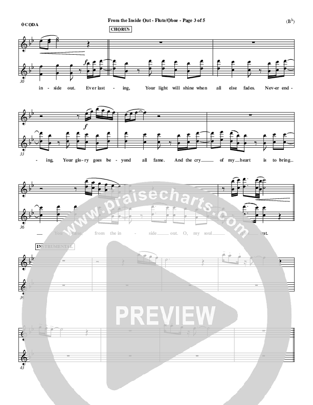 From The Inside Out Flute/Oboe (Joel Houston)