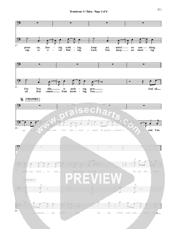 As Long As I Have You Trombone 3/Tuba (Mark Roach)