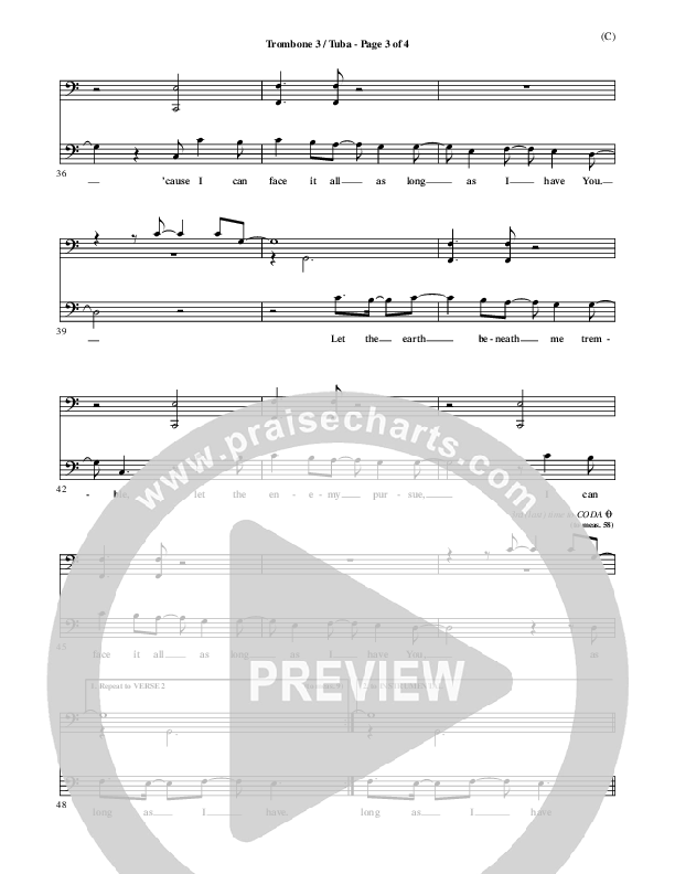 As Long As I Have You Trombone 3/Tuba (Mark Roach)