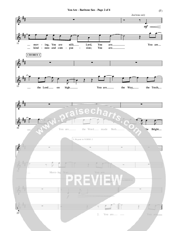 You Are Bari Sax (Mark Roach)