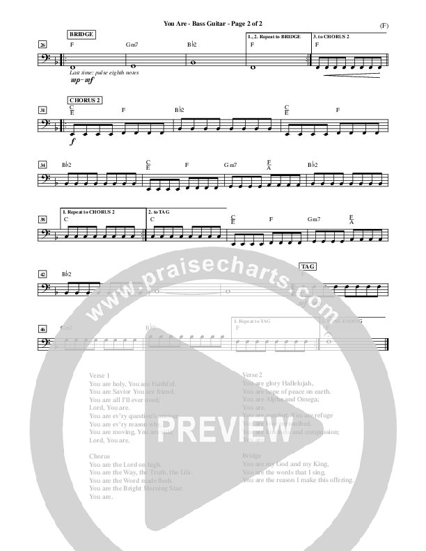 You Are Bass Guitar (Mark Roach)