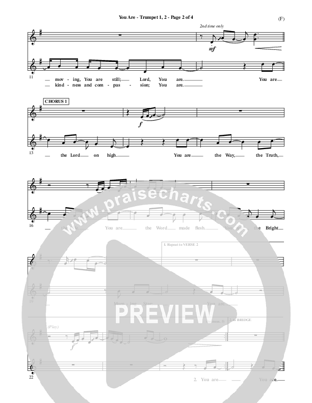 You Are Trumpet 1,2 (Mark Roach)