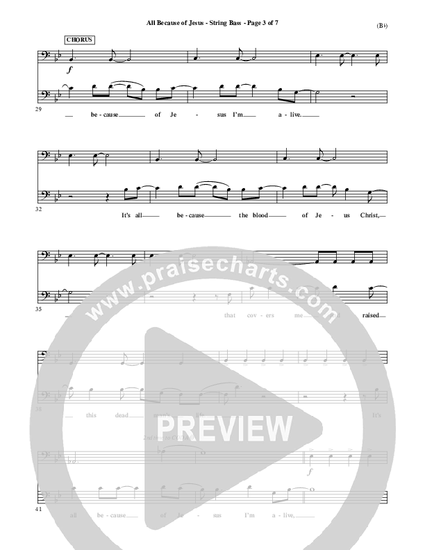 All Because Of Jesus Double Bass (FEE Band)