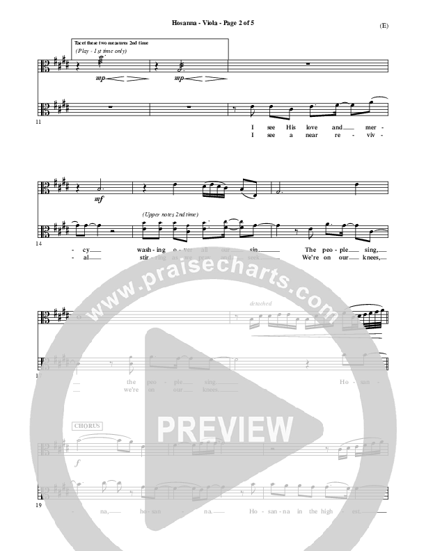 Hosanna Viola (Brooke Fraser)