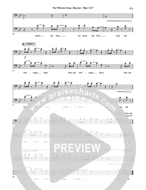 The Welcome Song Bassoon (Pocket Full Of Rocks)