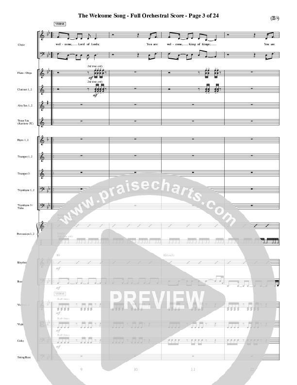 The Welcome Song Conductor's Score (Pocket Full Of Rocks)