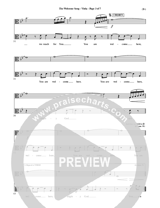 The Welcome Song Viola (Pocket Full Of Rocks)