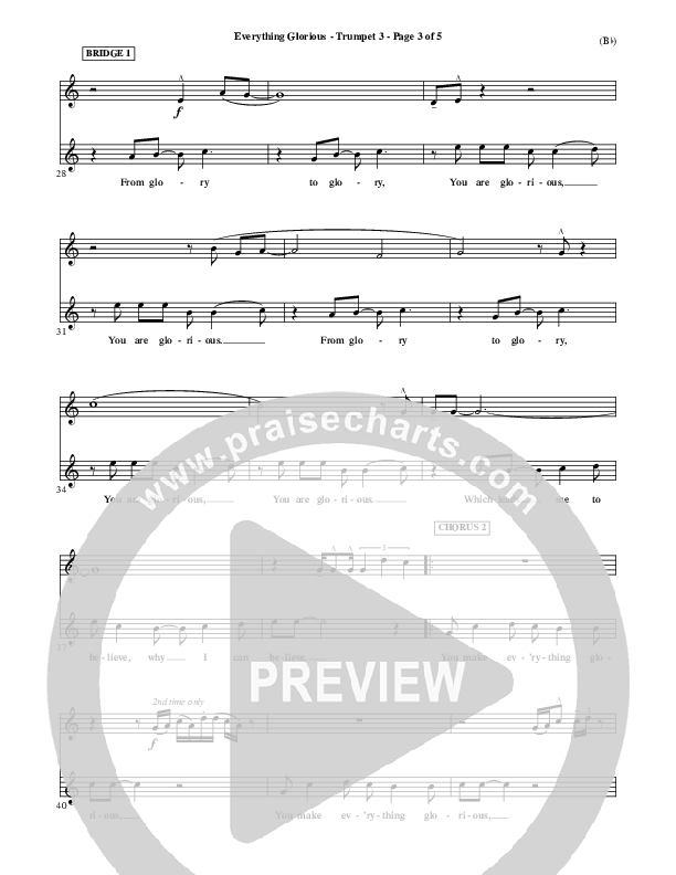 Everything Glorious Trumpet 3 (David Crowder)