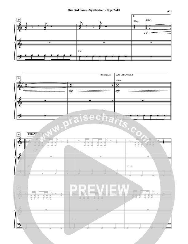 Our God Saves Synth (Paul Baloche)